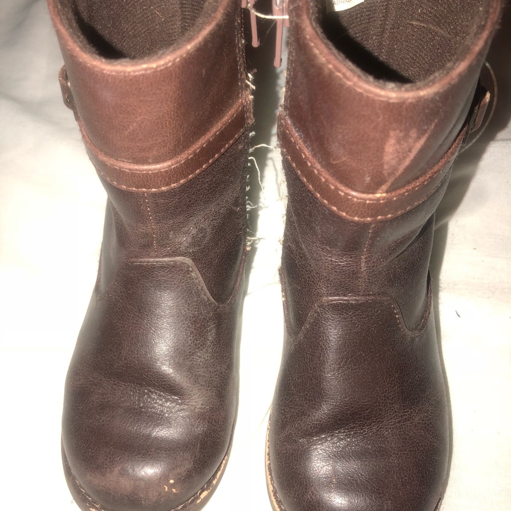 Girls two toned riding boots